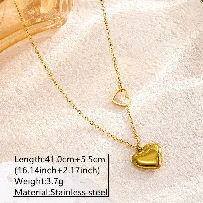 Shiny Heart necklace - FY0154